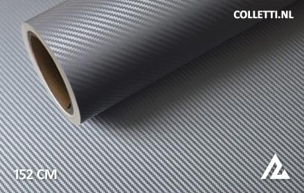 Carbon grey 3D wrapping foil 152CM