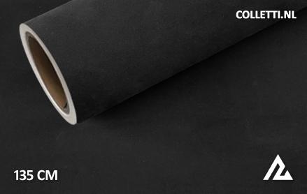 Velours velvet black wrap foil 135CM