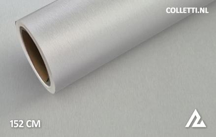 Brushed alu grey wrapping foil 152CM