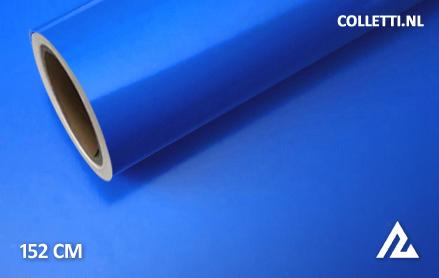 Glossy blue wrapping foil 152CM