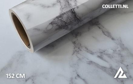 Marble white gloss wrap foil 152CM