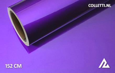 Gloss metallic purple wrap foil 152CM