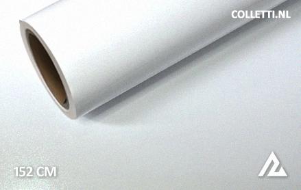 Metallic white wrapping foil 152CM