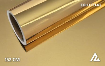 Chrome gold wrap foil 152CM