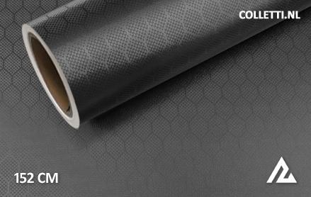 Honeycomb black wrapping foil 152CM