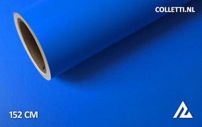 Matte blue wrapping foil 152CM