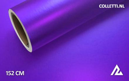 Matte chrome purple wrap foil 152CM