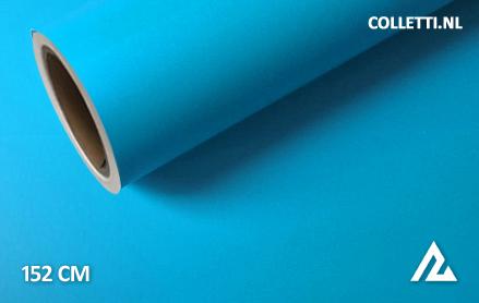 Matte left blue wrapping foil 152CM