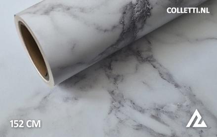 Marble white matt wrap foil 152CM