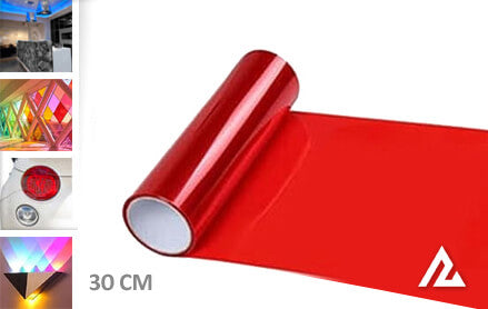 RED TINT FOIL 30CM