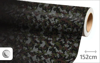 Camouflage digital wrapping film 152CM