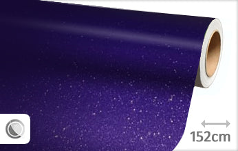 Diamond purple wrapping foil 152CM