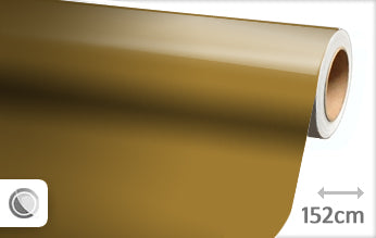 Gold gloss wrapping foil 152CM