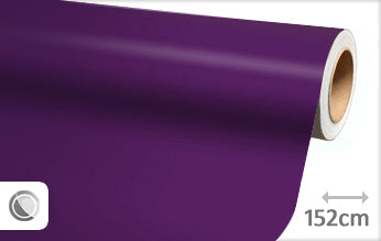 Matte purple wrapping foil 152CM